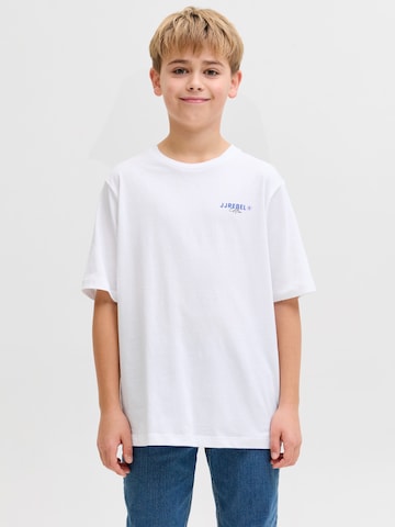 JJ Rebel Shirt 'JREBHAYDEN' in Wit: voorkant