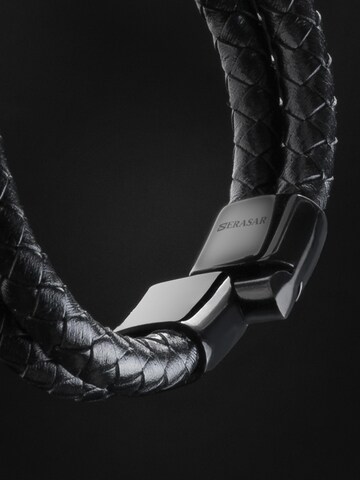 Bracelet 'Double' SERASAR en noir