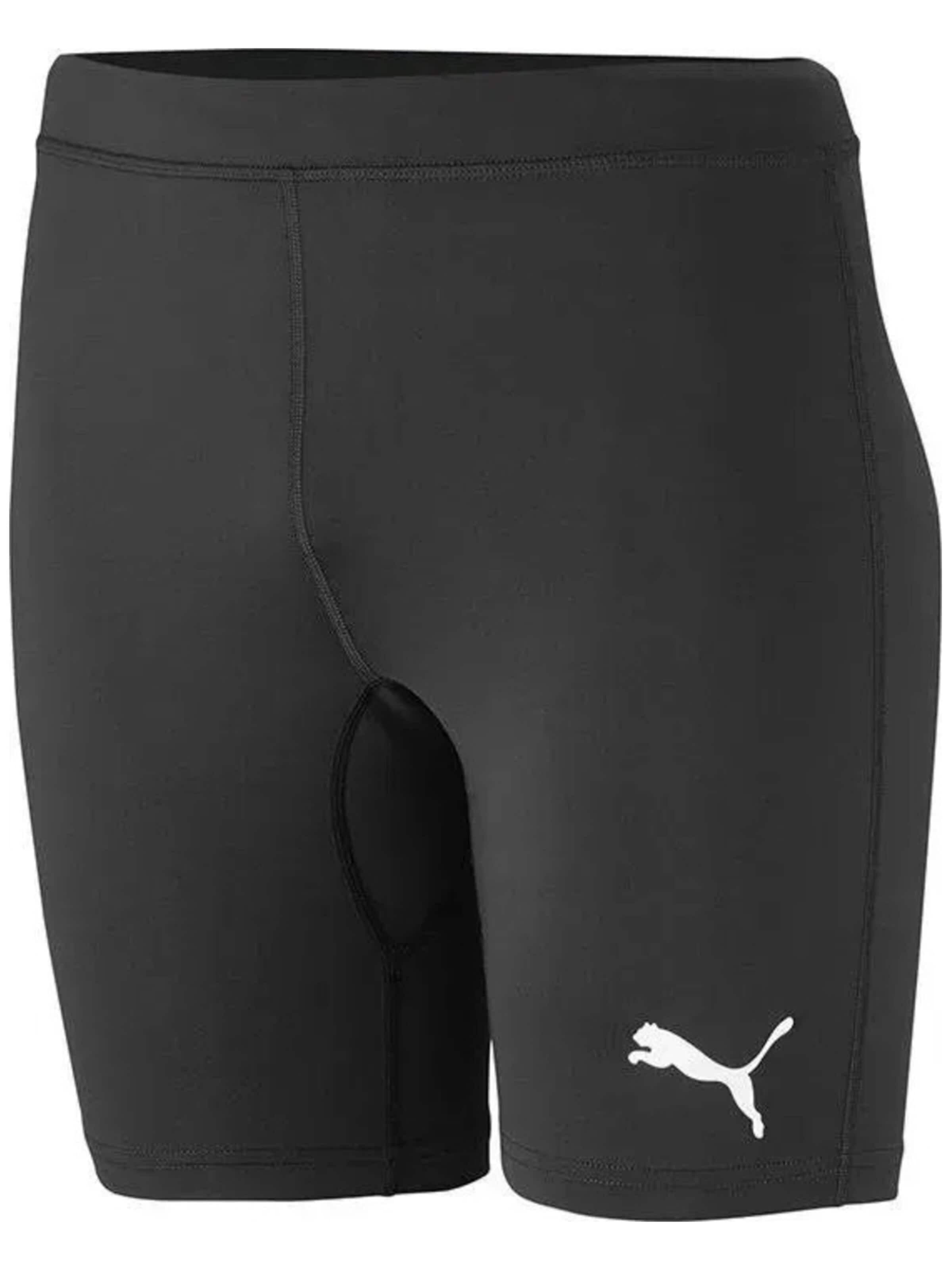 regular Pantaloni sportivi 'Puma Liga Baselayer Short Tight' di PUMA in nero