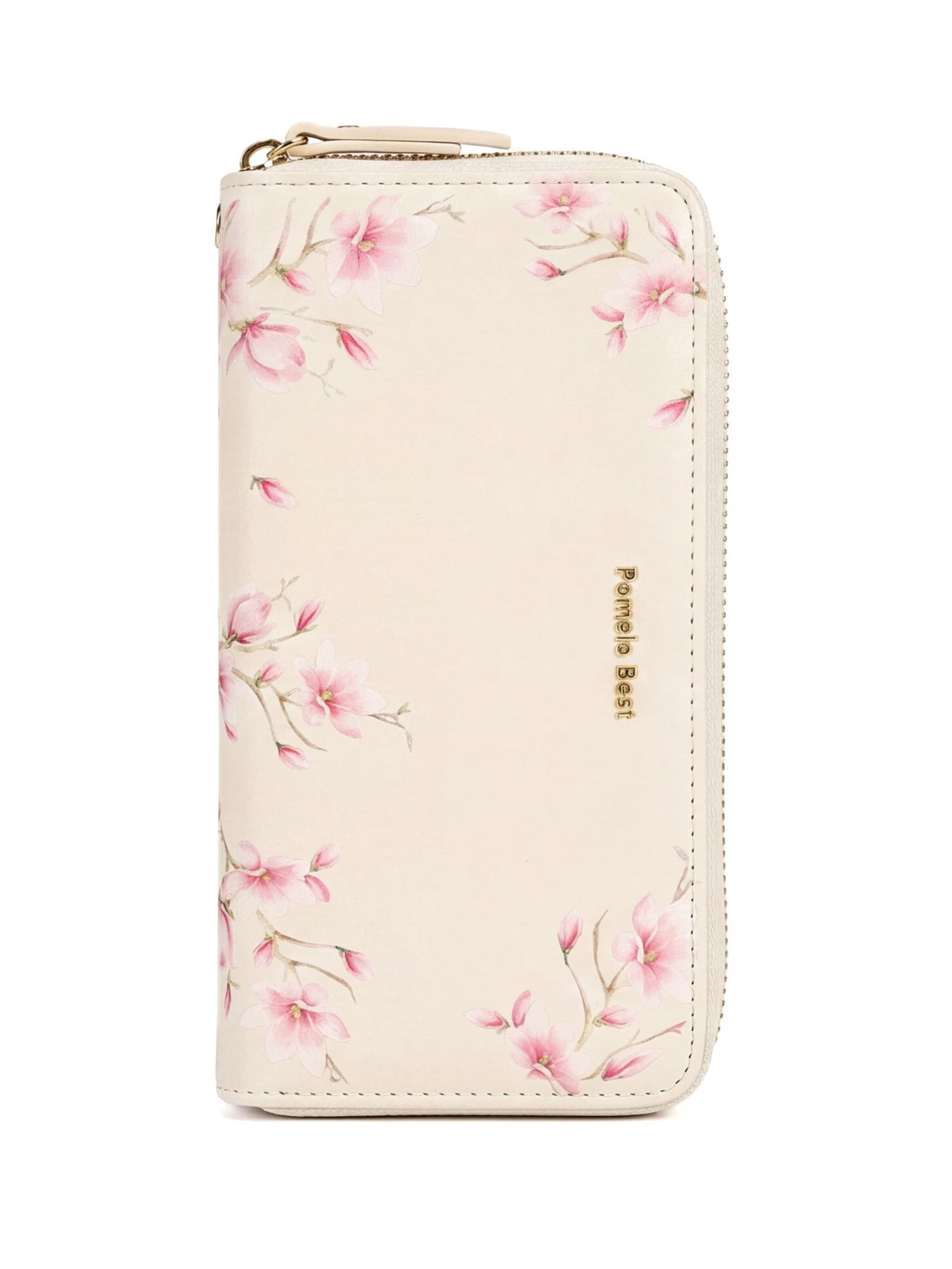 Portamonete 'Pomelo Best Portemonnaie Damen mit Blumenprint' di Pomelo Best in beige