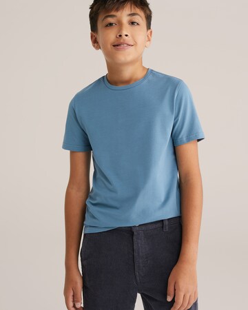 WE Fashion Shirt in Blau: Vorderseite