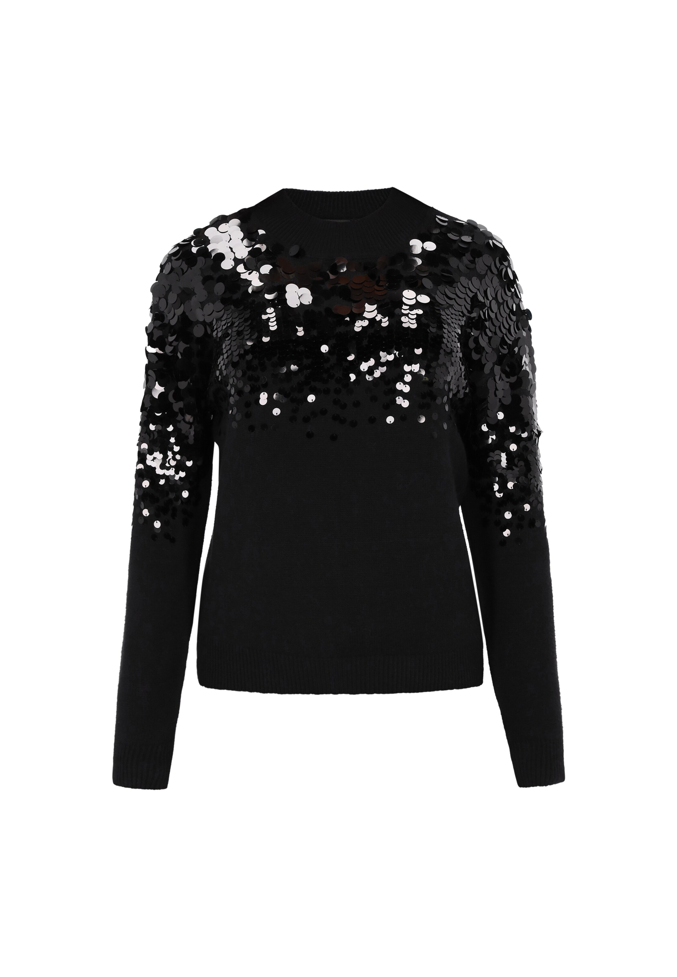 faina - Pullover em preto: frente