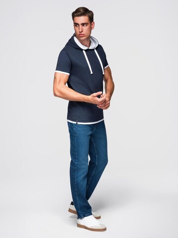 T-Shirt Ombre en bleu