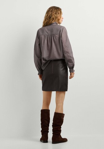 Jupe 'Lina' Pepe Jeans en marron