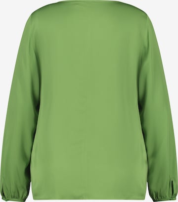 SAMOON Bluza | zelena barva
