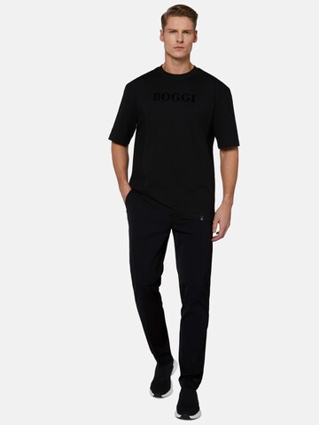 Coupe slim Pantalon chino Boggi Milano en noir