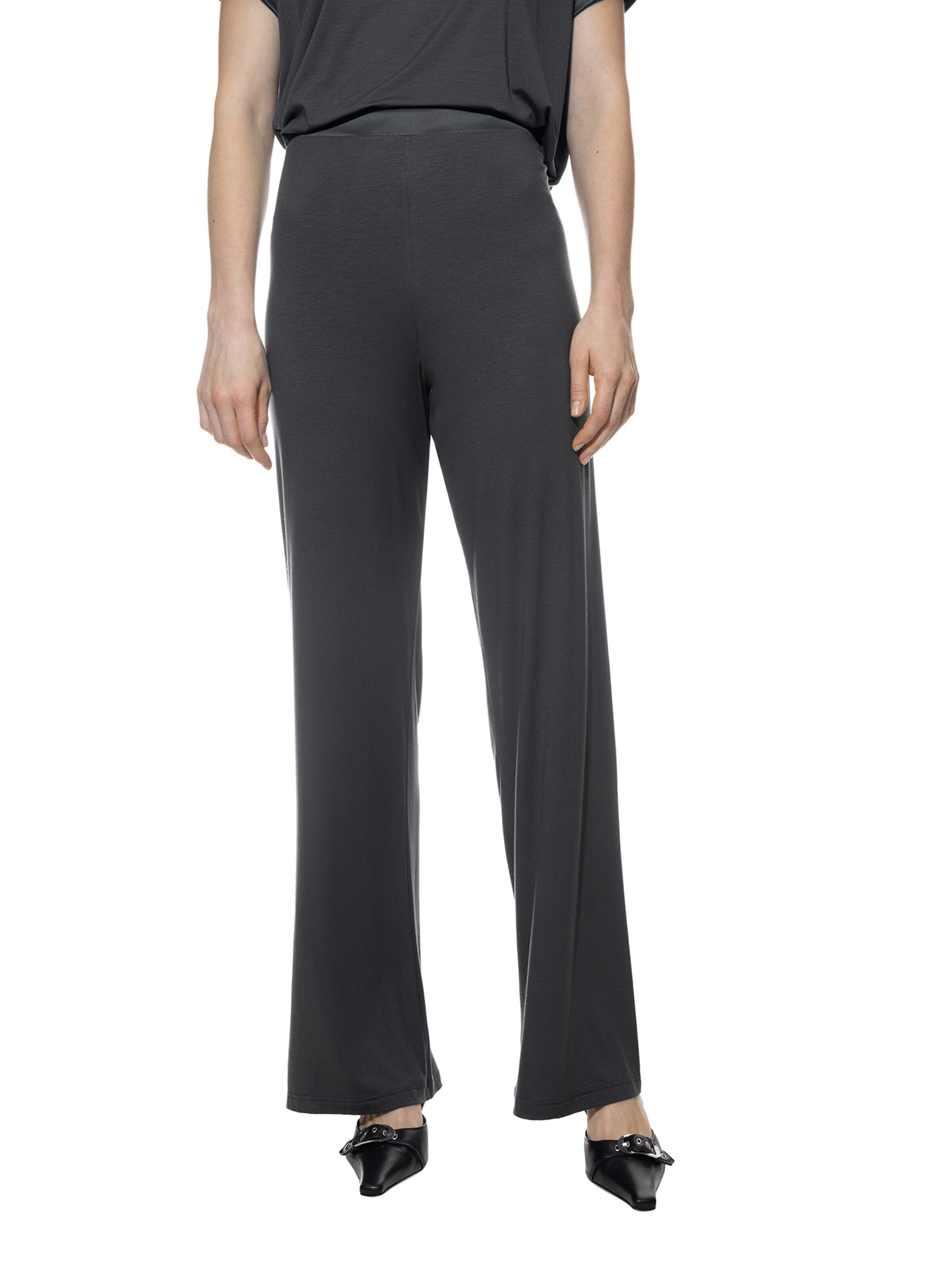 Mey Pyjamabroek 'Pure Chic' in Grijs: voorkant