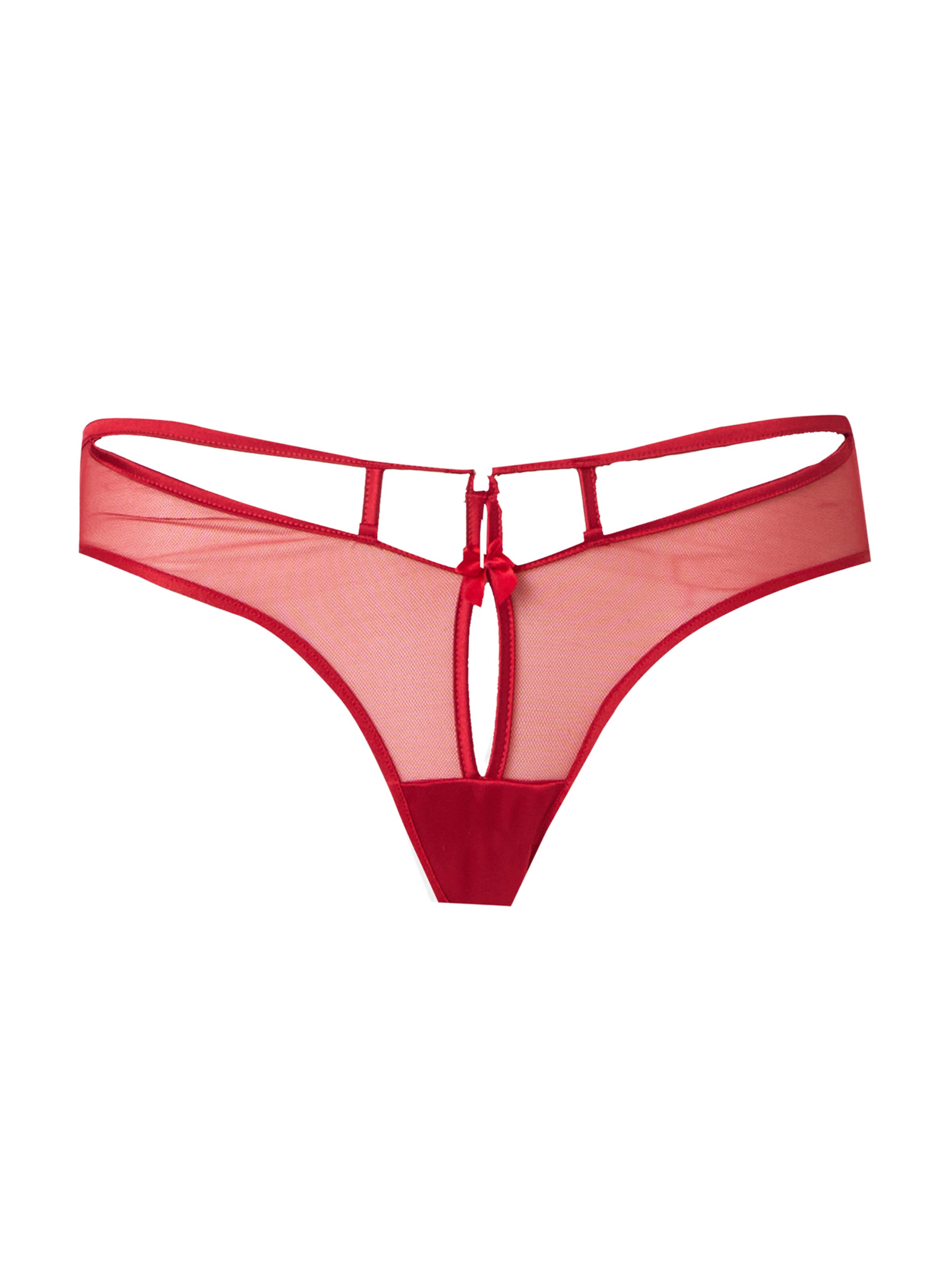 Hunkemöller Thong 'Vienna' in Red: front