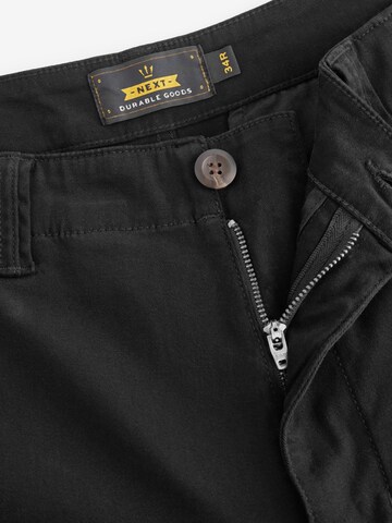 Regular Pantalon cargo Next en noir