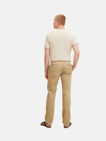 Slimfit Pantaloni eleganți de la TOM TAILOR pe bej