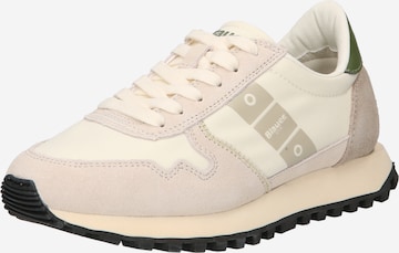 Blauer.USA Platform trainers 'MERRIL' in White: front