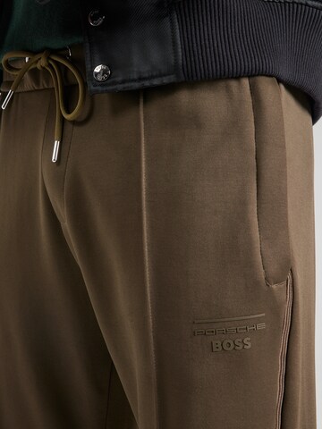 BOSS Конический (Tapered) Штаны 'Lamont' в Зеленый