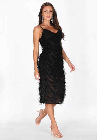 Robe de cocktail faina en noir