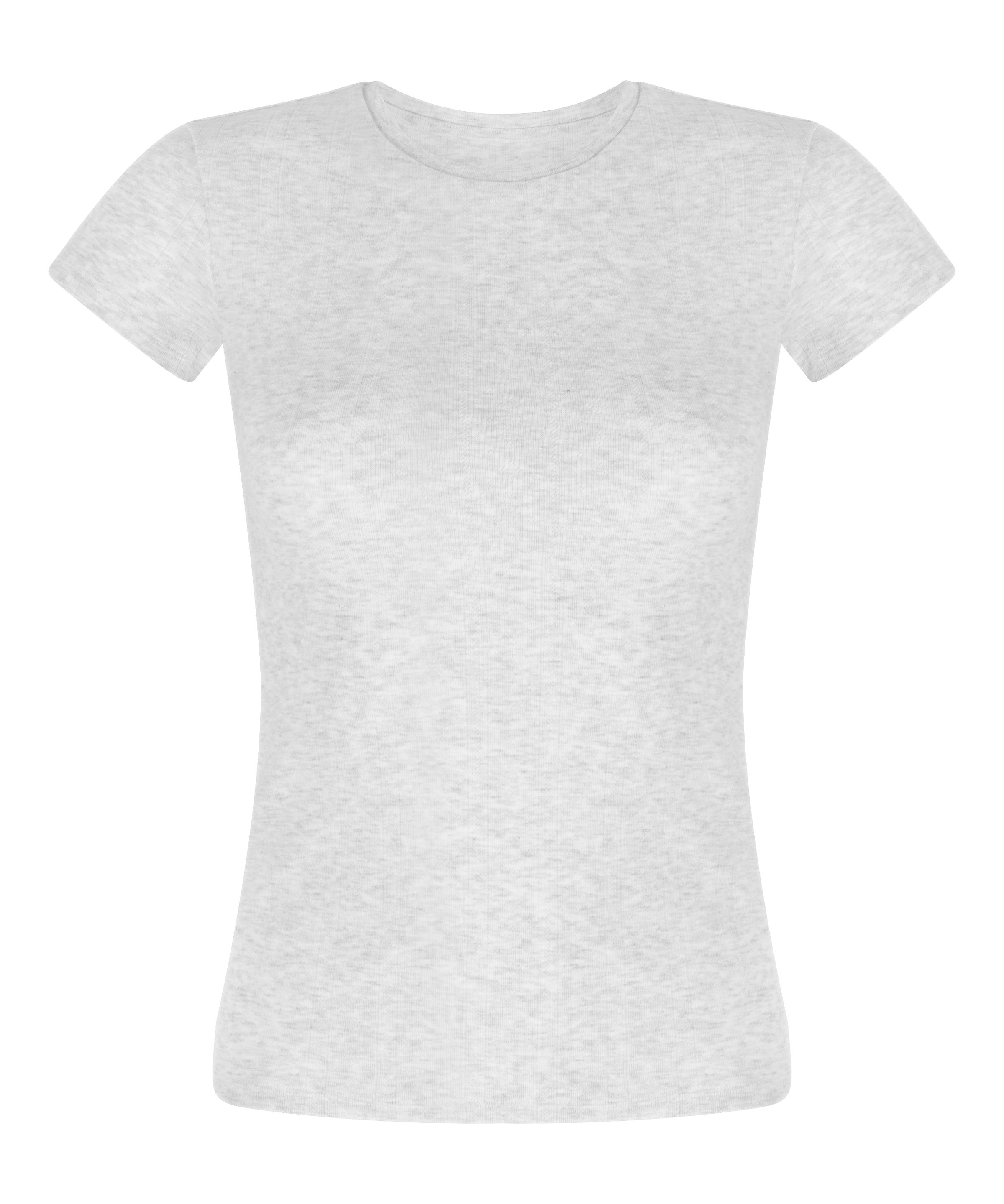 Hunkemöller Pyjama &#x27;Pointelle&#x27; in Grijs: voorkant