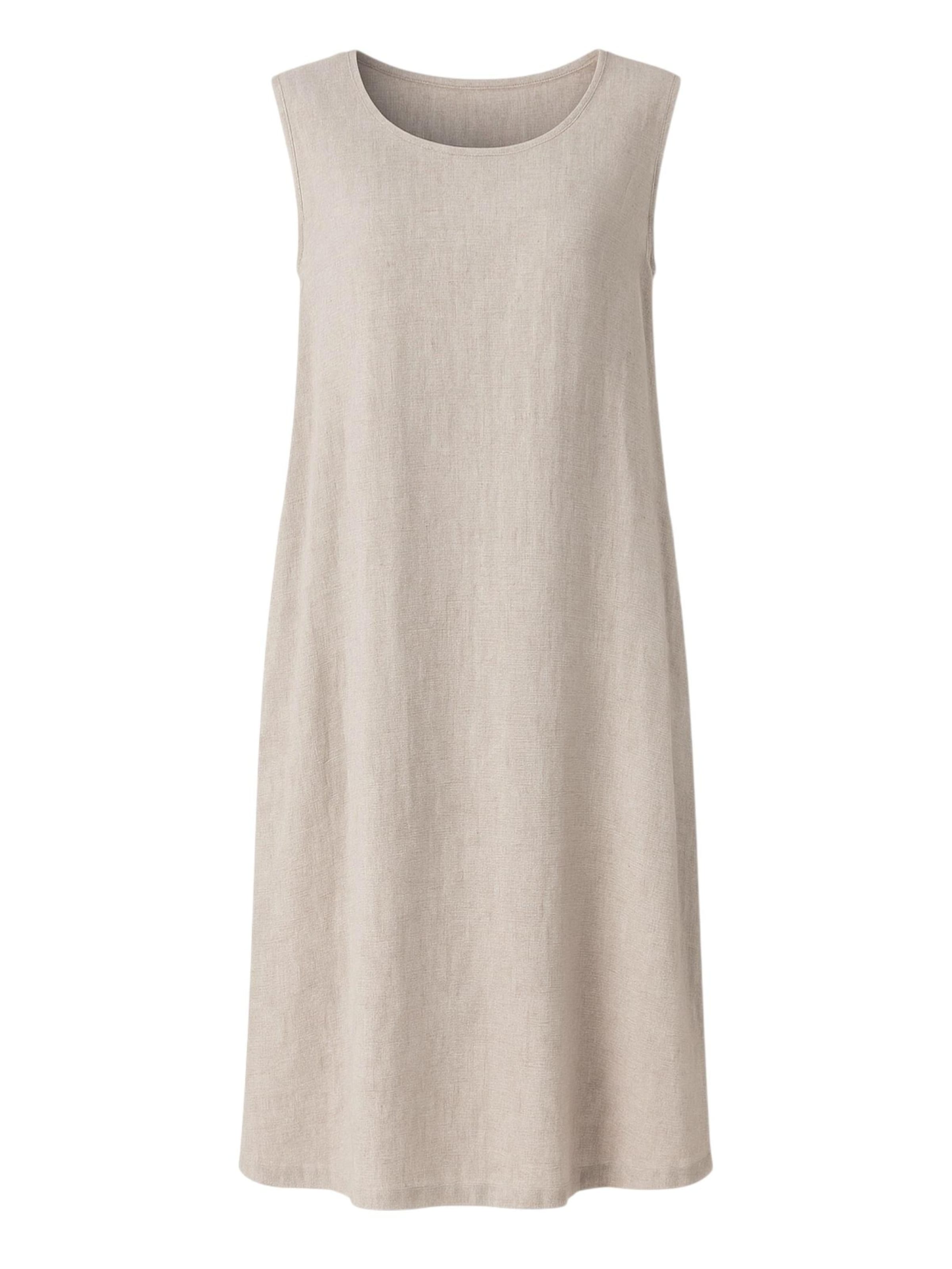 WENOR Zomerjurk 'ELA' in Beige: voorkant