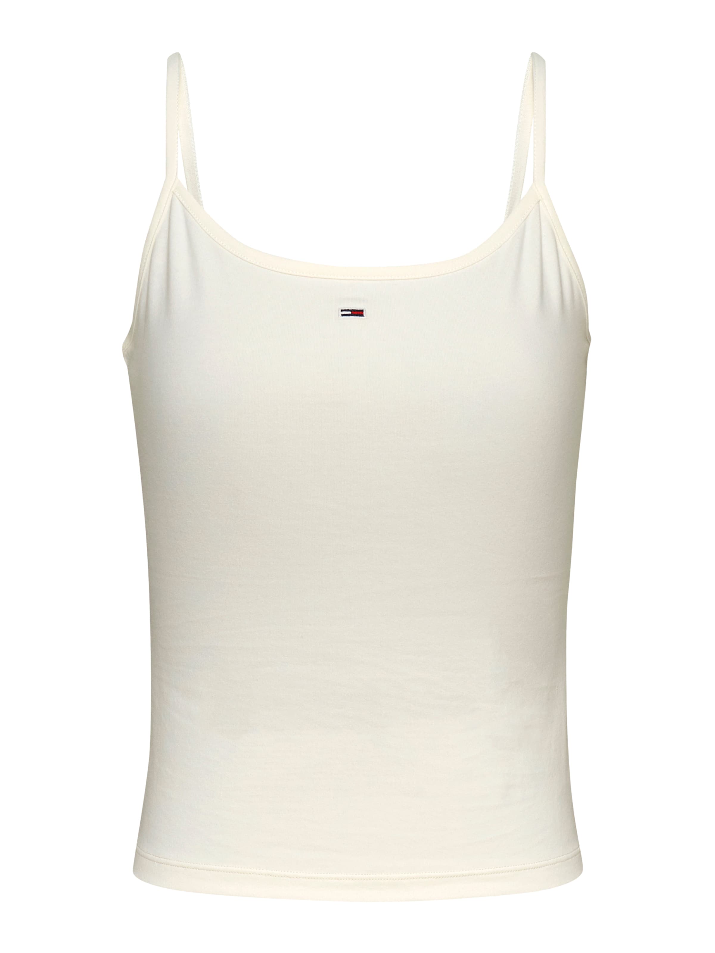 Tommy Jeans Top 'Essential' w kolorze biały: przód