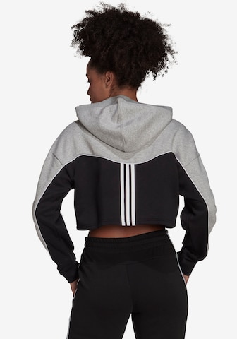 ADIDAS SPORTSWEAR Αθλητική μπλούζα φούτερ σε μαύρο