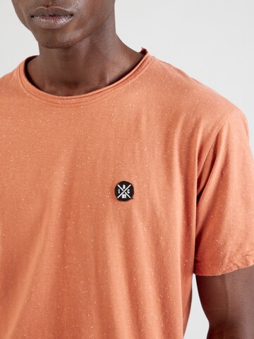INDICODE JEANS T-Shirt 'Carlsin' in Orange