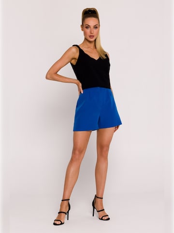 made of emotion - Loosefit Pantalón en azul