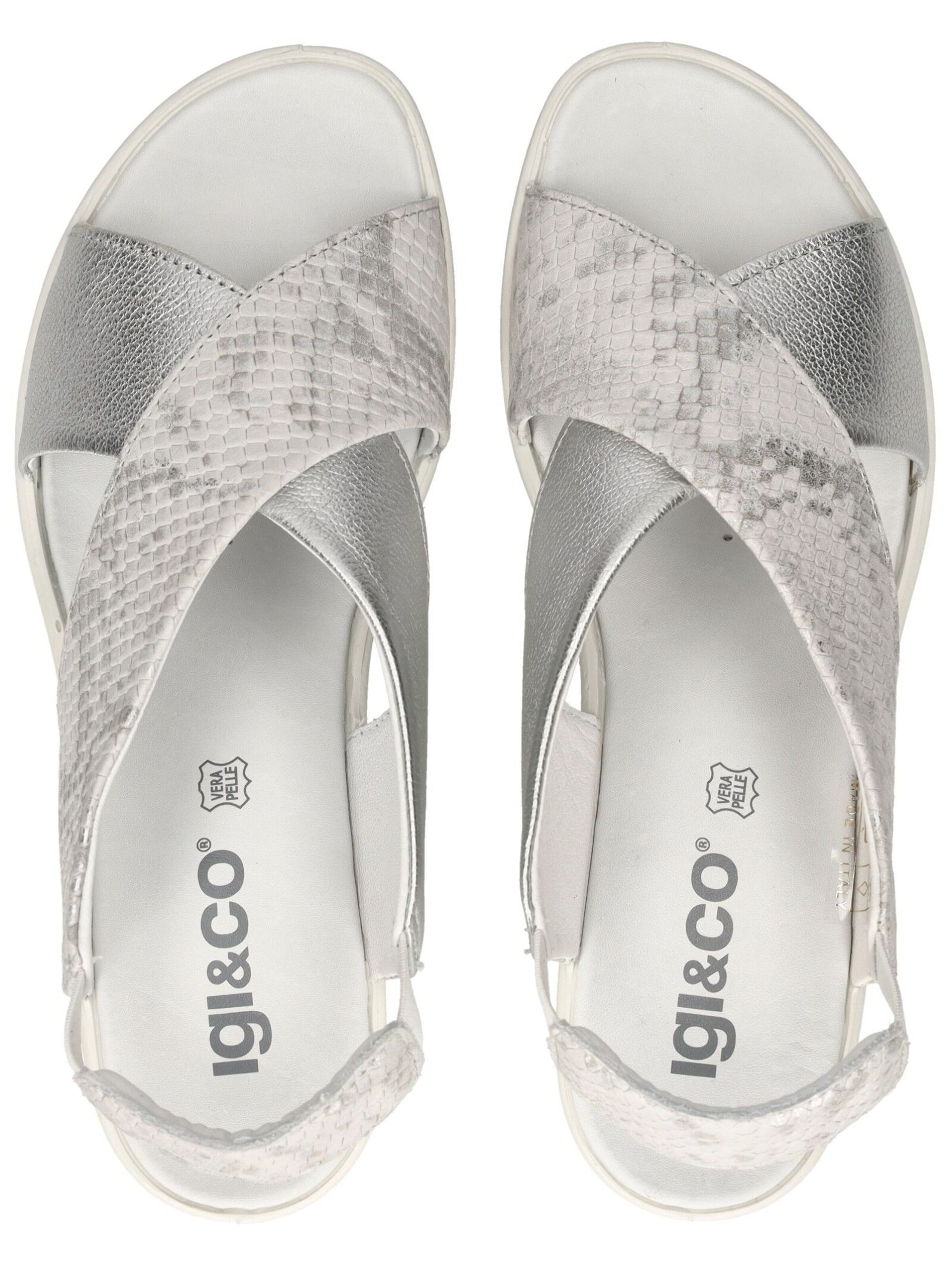 Sandales IGI&CO en argent