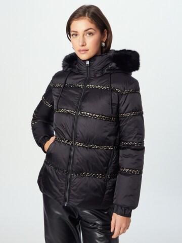 GUESS Winter jacket in Black: front