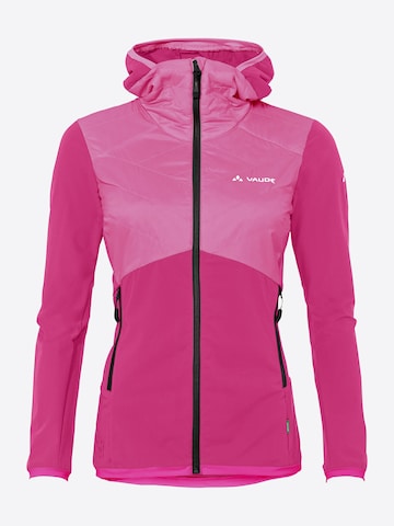 VAUDE Outdoor Jacket 'Brenva' in Pink: front