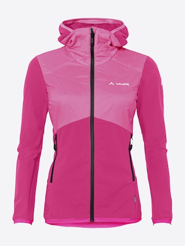 VAUDE Outdoorjas 'Brenva' in Roze: voorkant