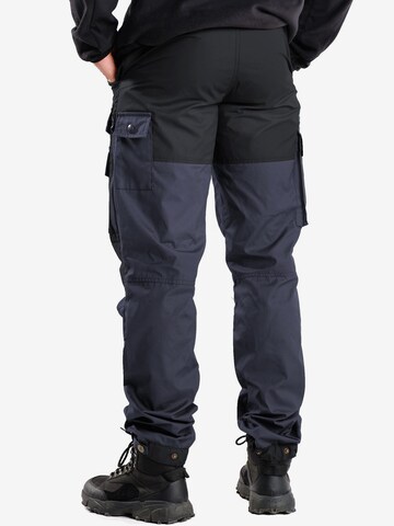 Regular Pantalon outdoor 'Leviathan' normani en bleu