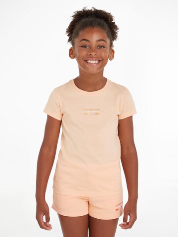 Calvin Klein Jeans Tričko 'Hero' – oranžová: přední strana