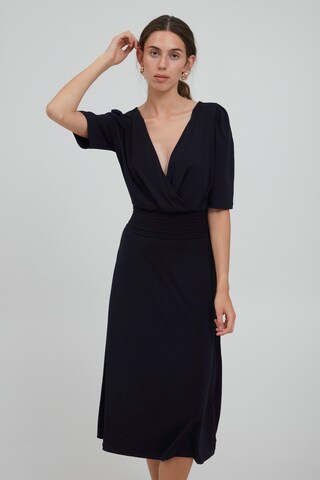 ICHI Dress 'Zenty' in Black: front