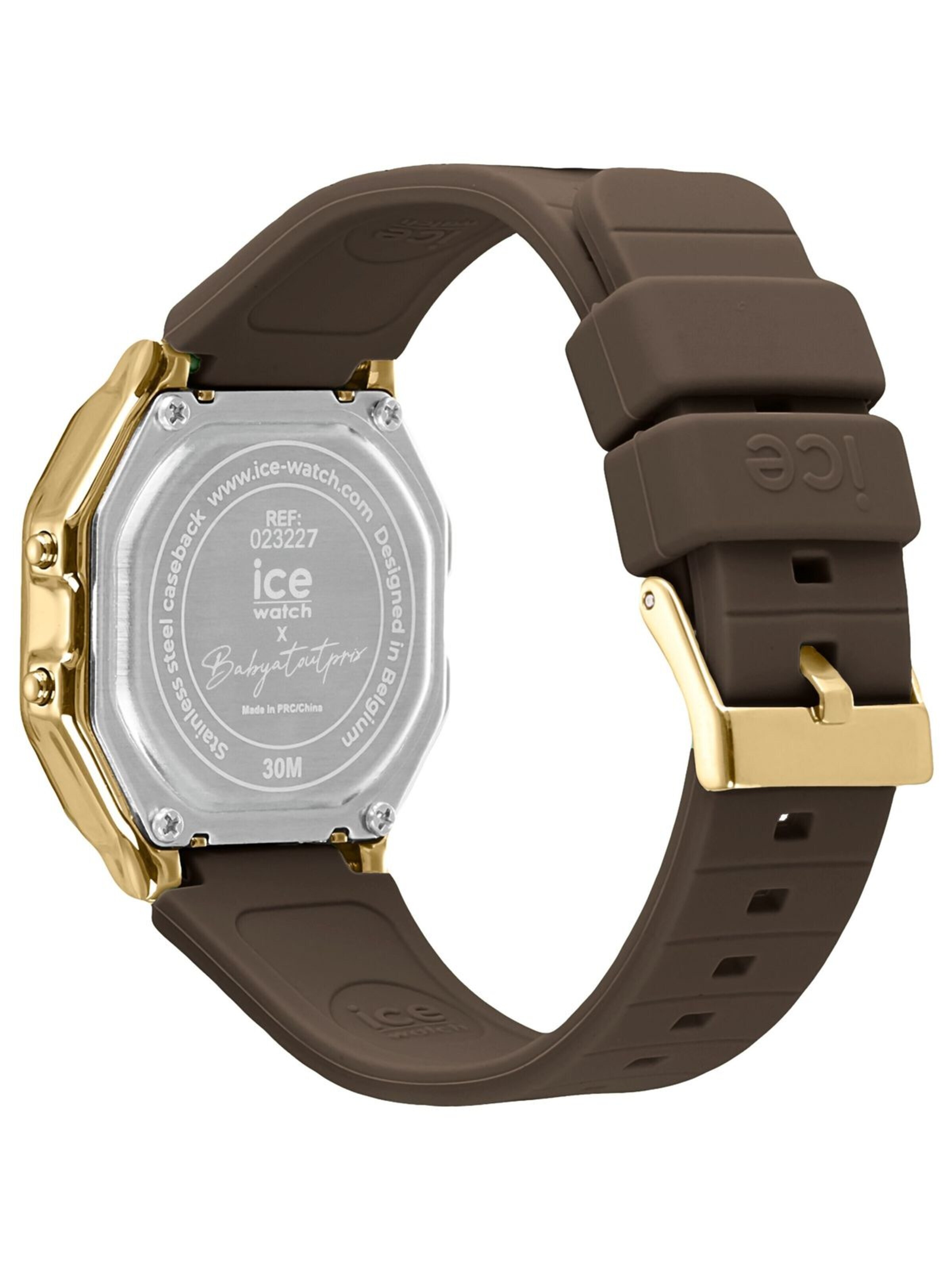 Montre digitale Ice-Watch en marron