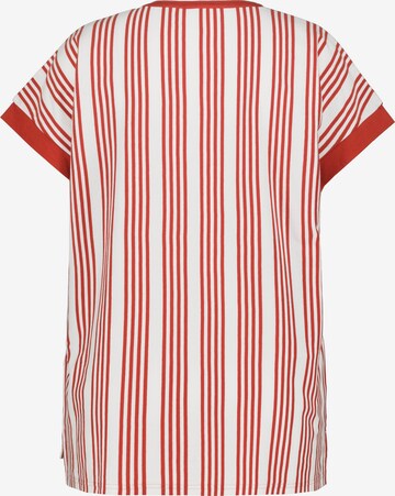 Ulla Popken T-Shirt '804315'  (GOTS) in Rot