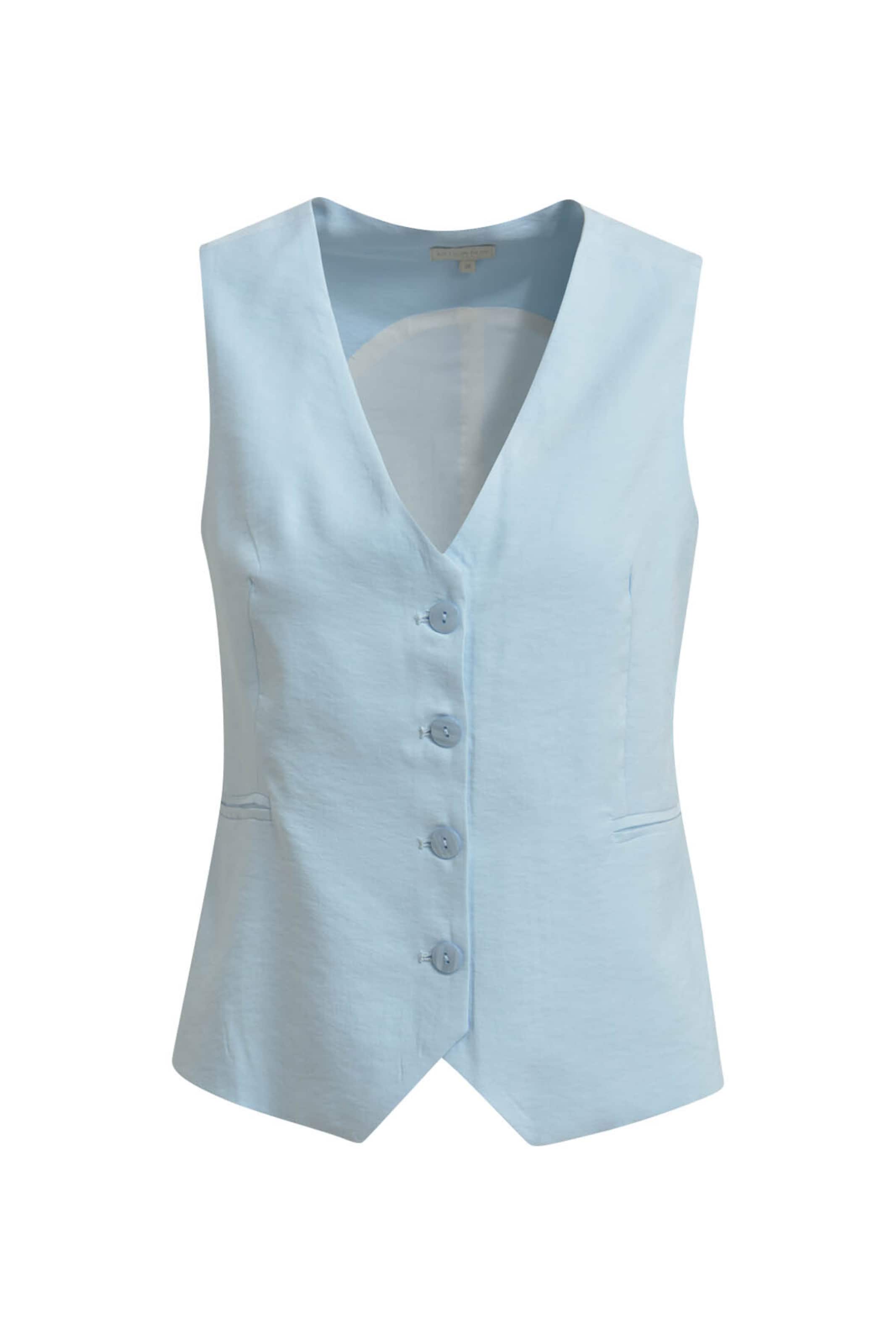 Milano Italy Suit Vest in Blue: front
