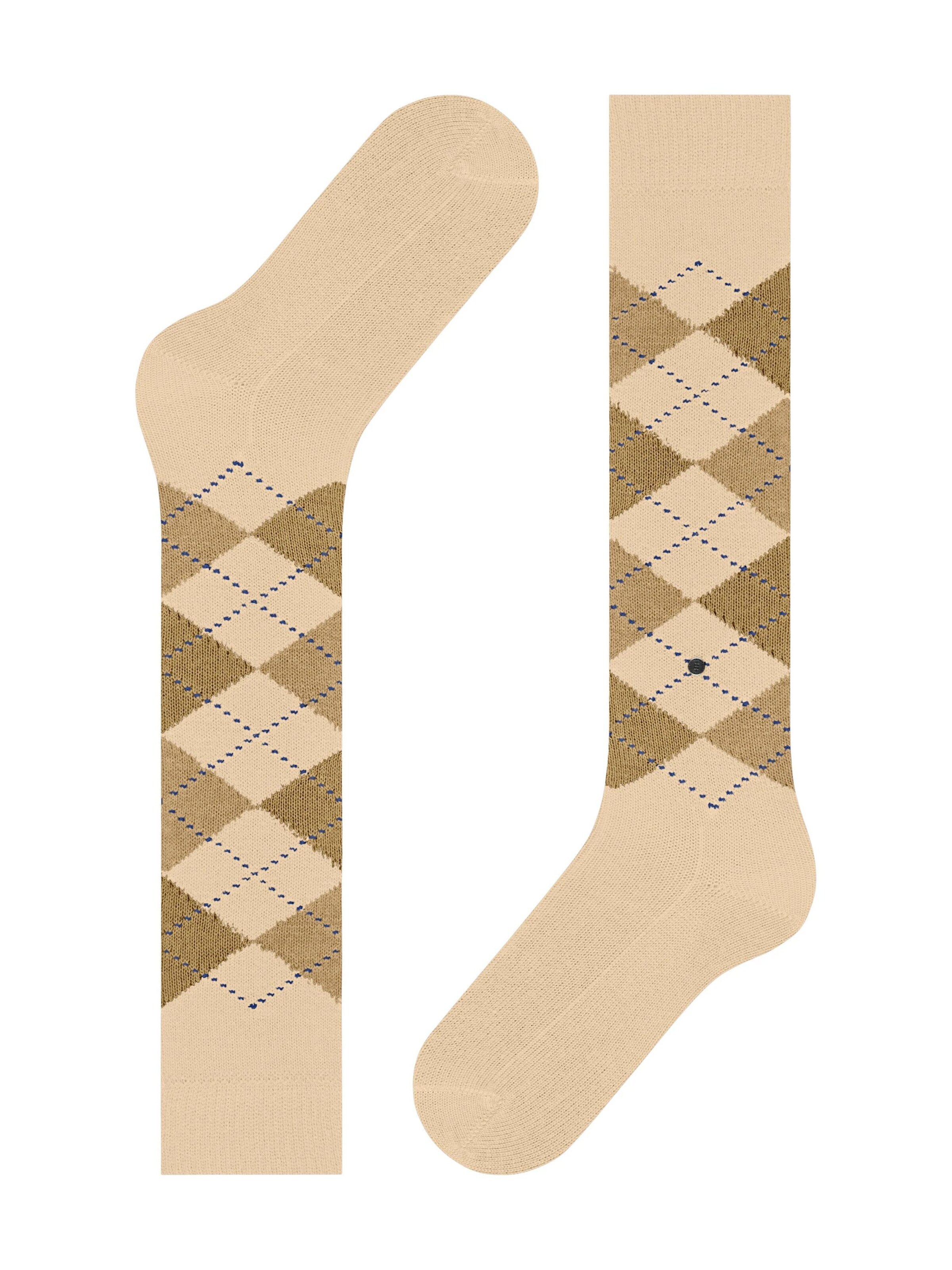 BURLINGTON Overknee Strümpfe 'Whitby'‌ in Beige