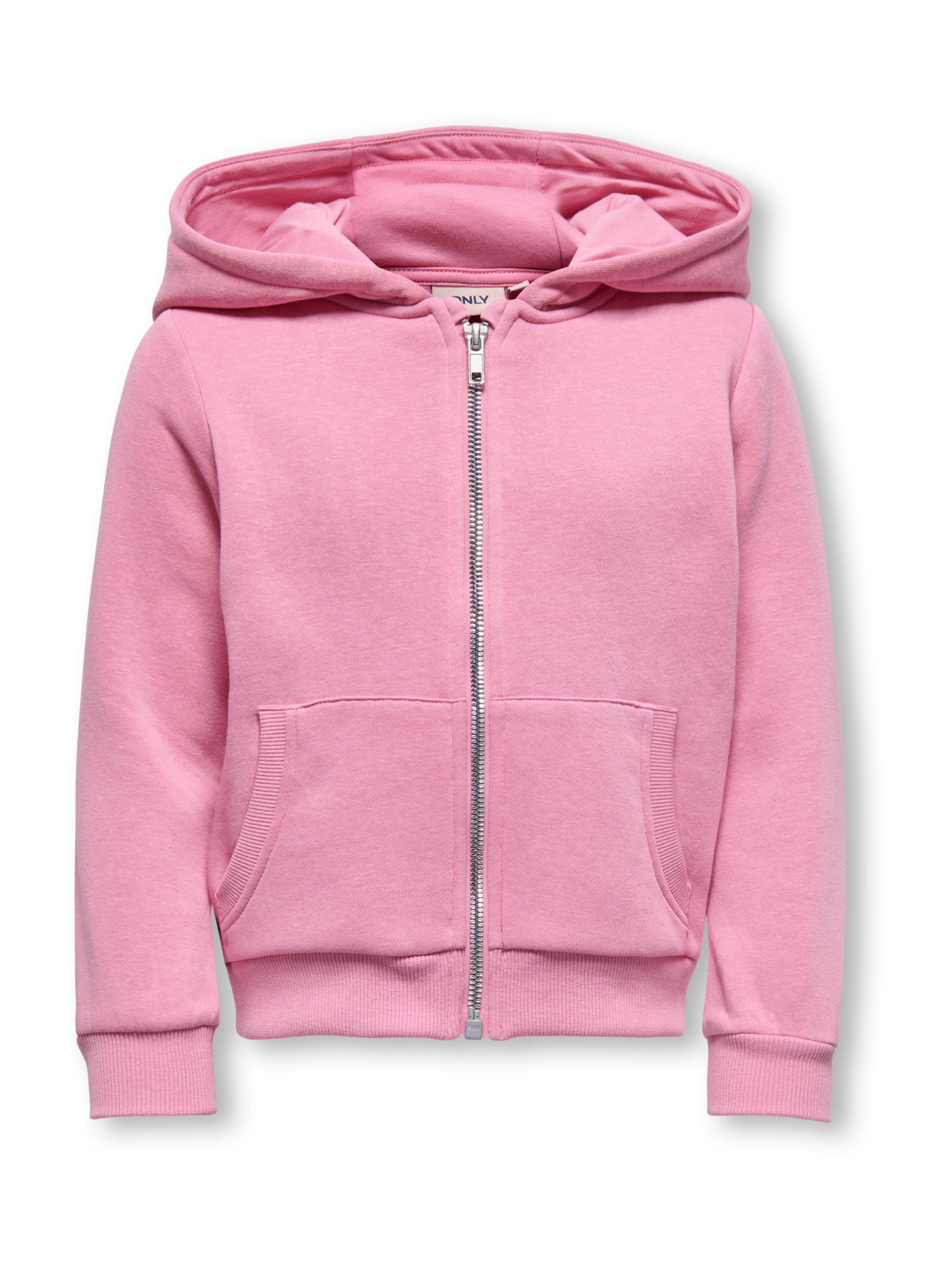 Only Mini Sweatjacke in hellpink, Produktansicht