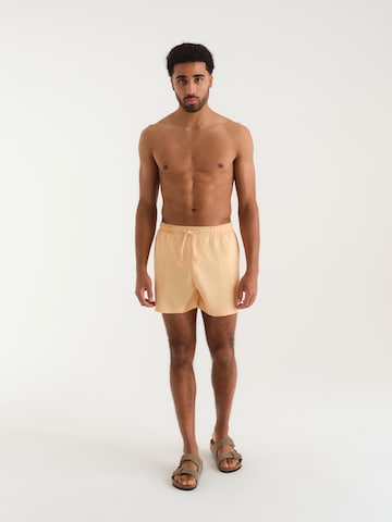 ABOUT YOU x Kevin Trapp Board Shorts 'Ibrahim' in Orange