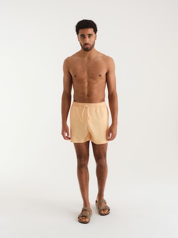 ABOUT YOU x Kevin Trapp Badeshorts 'Ibrahim' in Orange