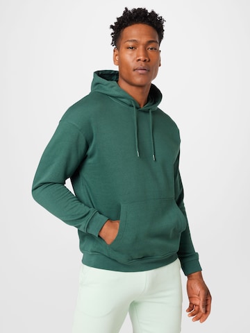 JACK & JONES Sweatshirt 'BRINK' i grøn: forside