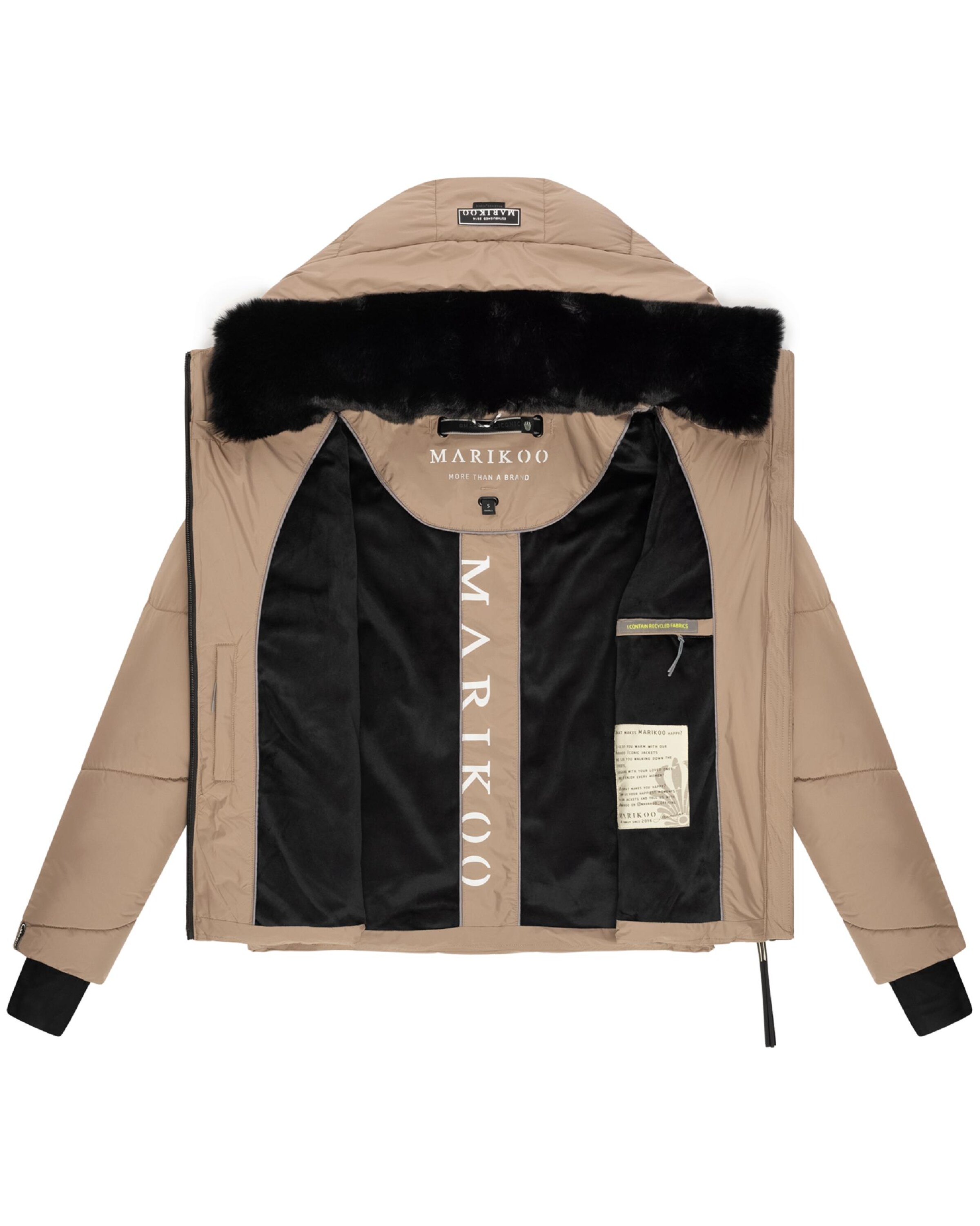 MARIKOO Зимно яке 'Simaraa XVI' в бежово