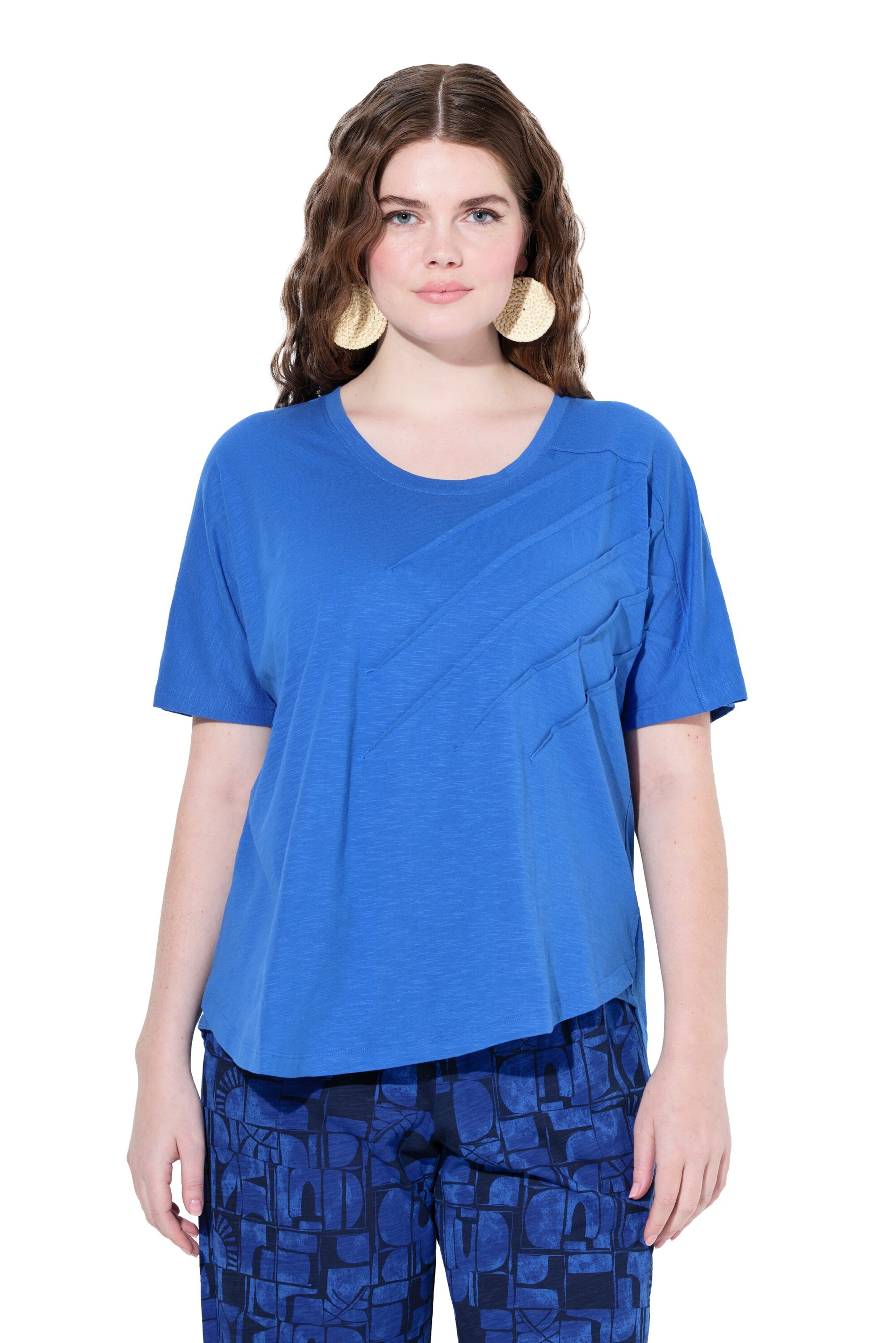 Ulla Popken Shirt in Blue: front