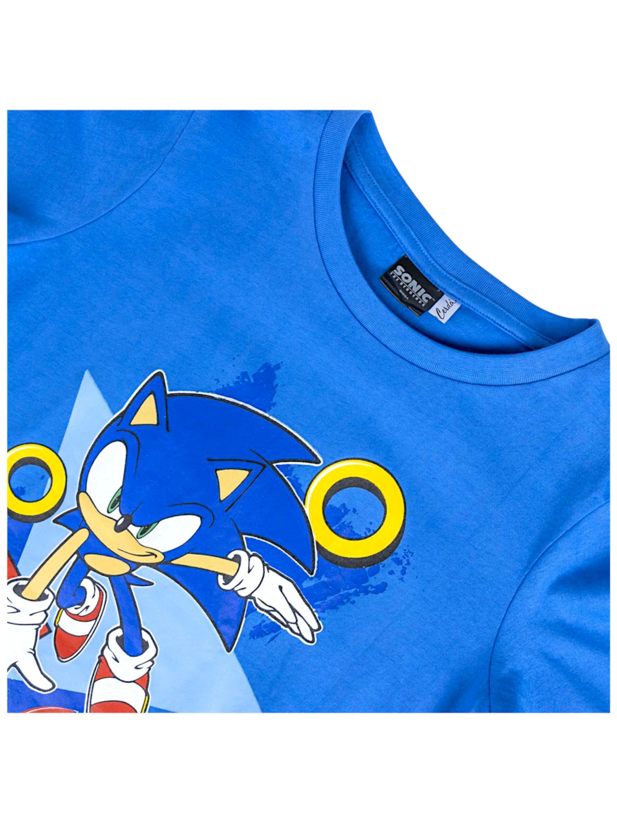 Sonic Pajamas 'Sonic The Hedgehog Schlafanzug' in Blue