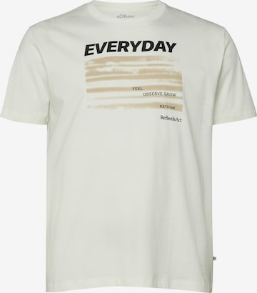 s.Oliver Shirt in Beige: front