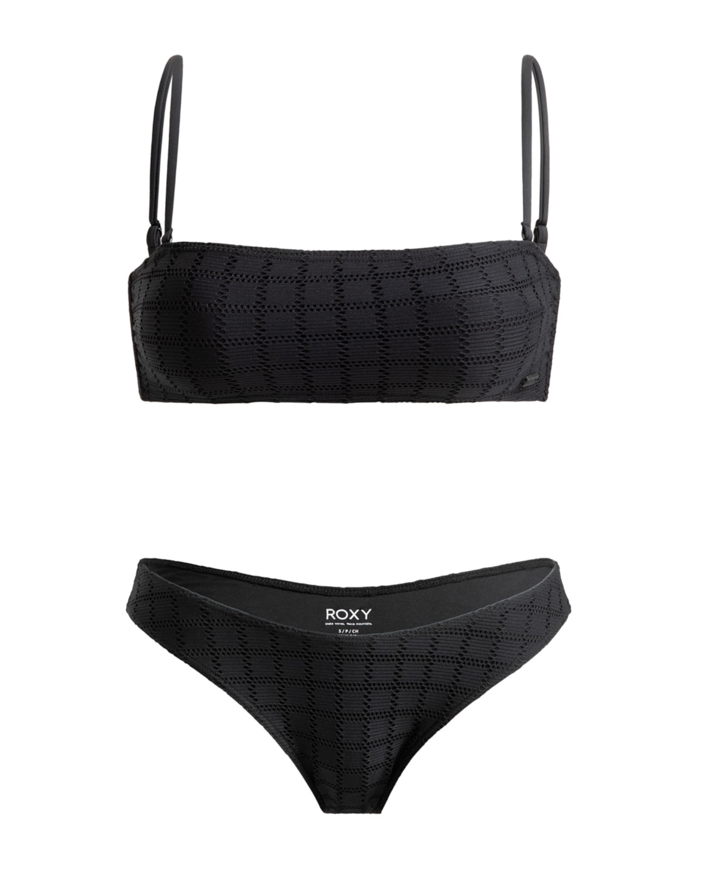 Bandeau Bikini 'Camilo' ROXY en gris : devant