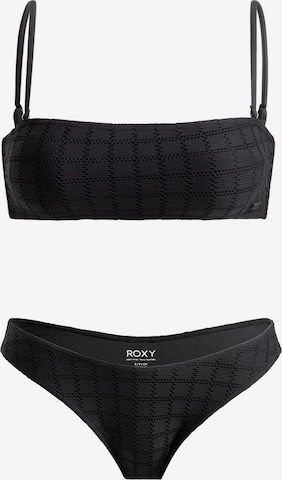 Bandeau Bikini 'Camilo' ROXY en gris : devant