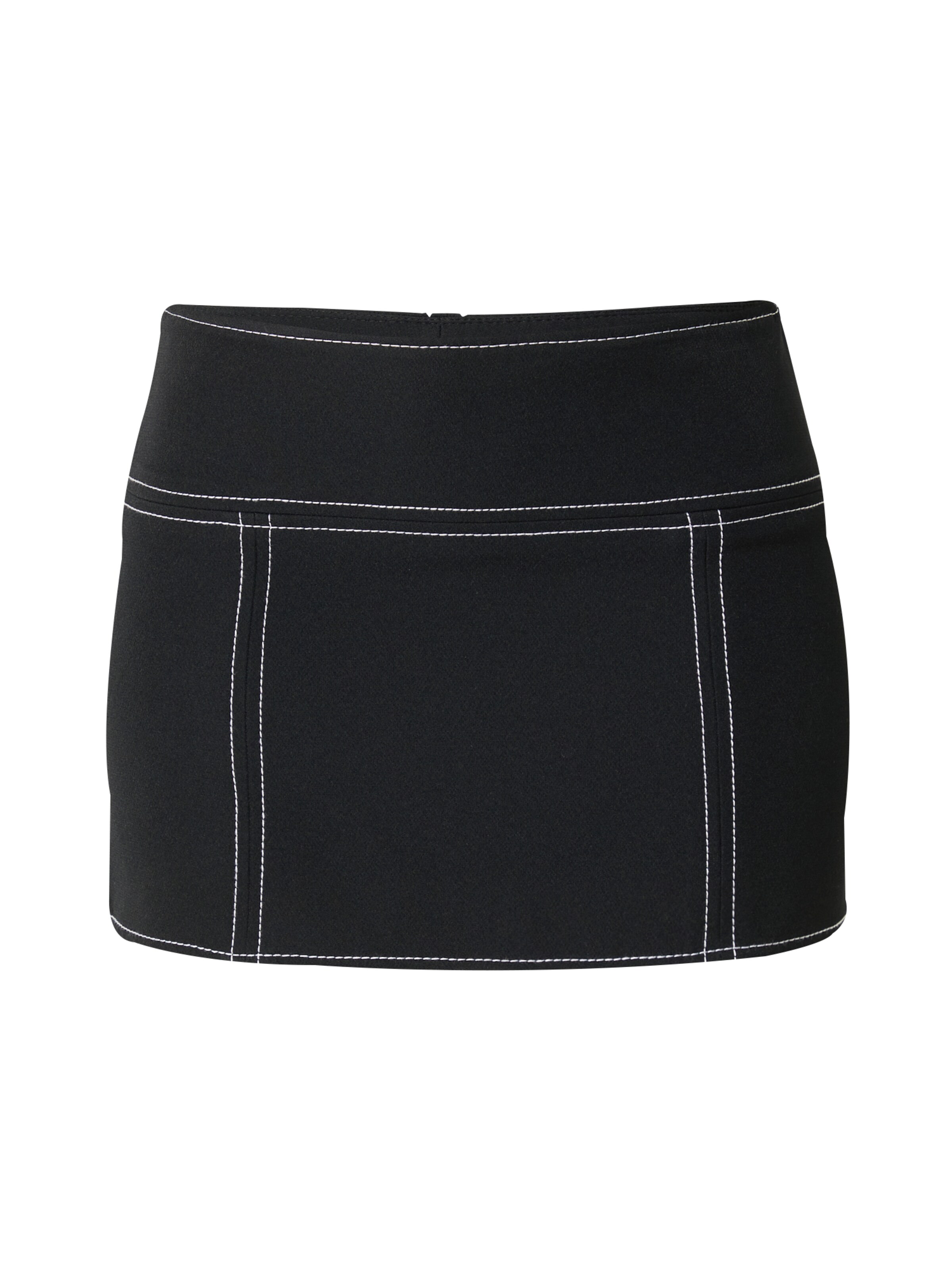 TOPSHOP Φούστα σε μαύρο: μπροστά