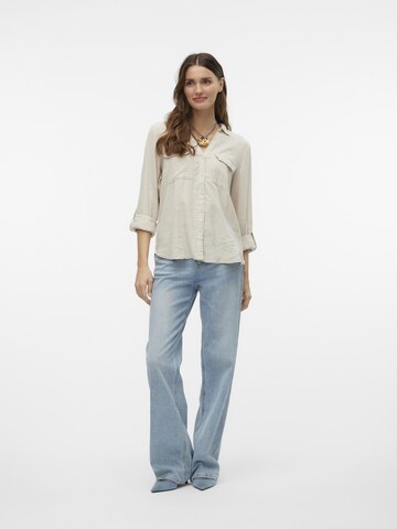 VERO MODA Blouse 'LINN' in Grijs