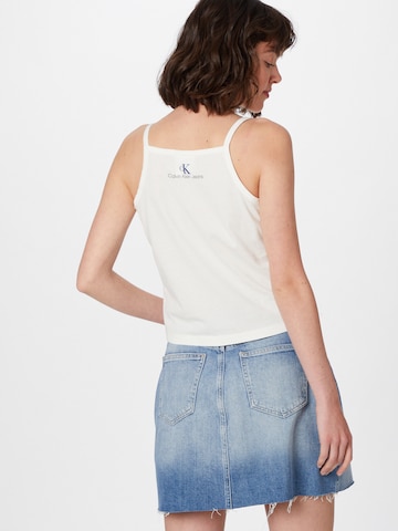 Calvin Klein Jeans Top in Weiß