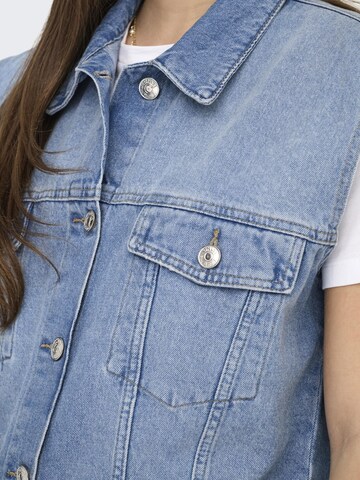 Gilet 'ONLMyrna' ONLY en bleu