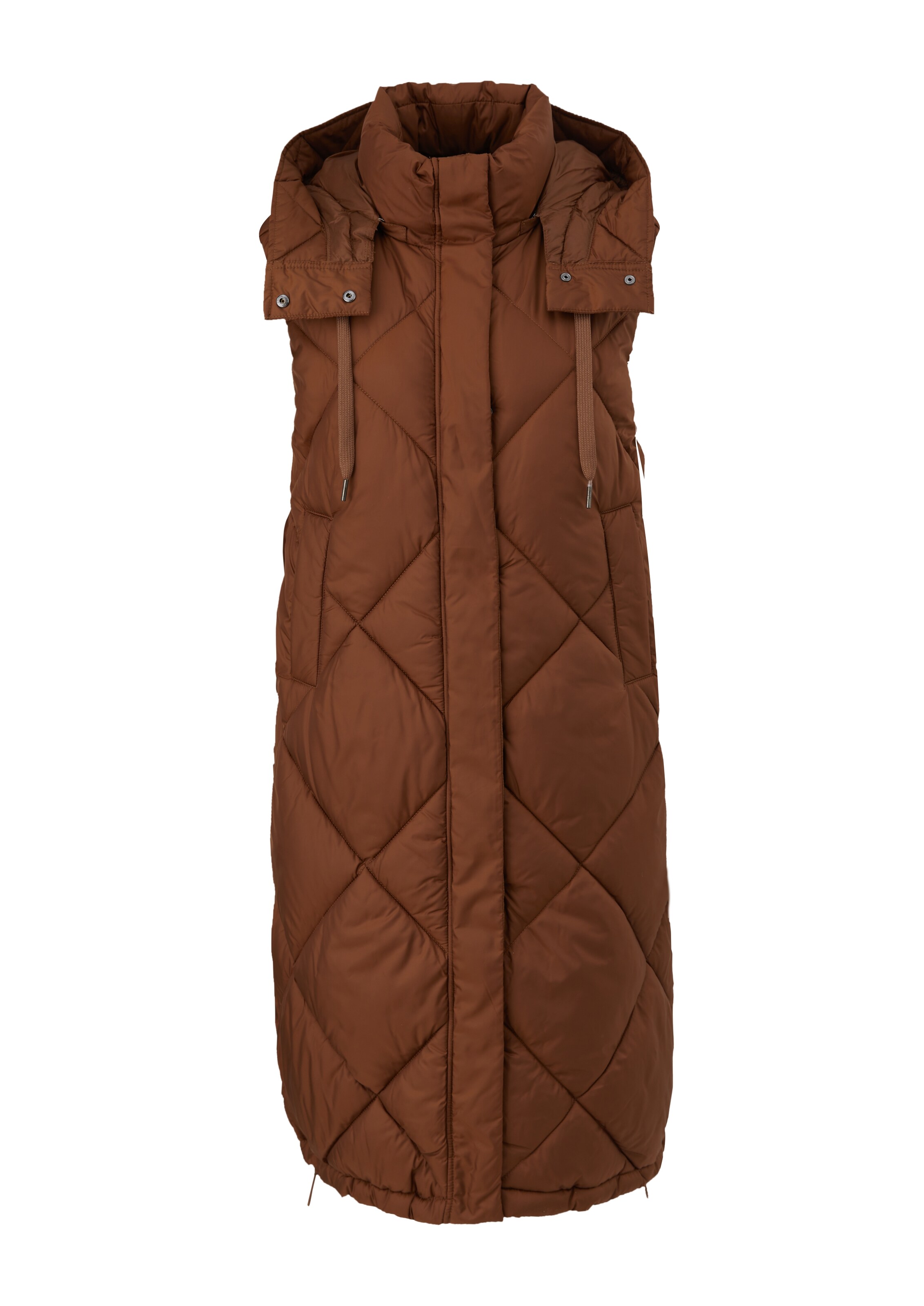 s.Oliver Vest in Brown: front