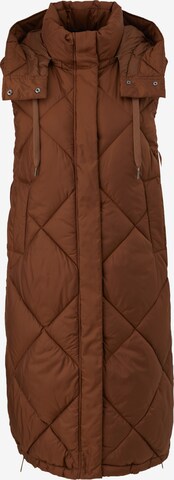 s.Oliver Bodywarmer in Bruin: voorkant